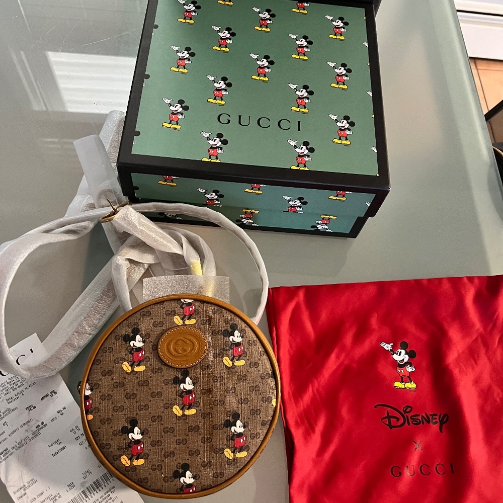 Gucci Mickey Mouse Backpack